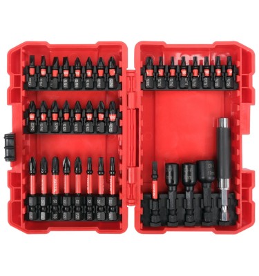 ZESTAW UDAROWYCH KOŃCÓWEK ŚRUBOKRĘTOWYCH 1/4'' 37 SZT. BITY 25/50MM