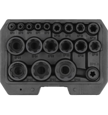 ZESTAW NASADEK TORX PLUS 19 elementów