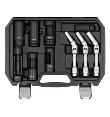 ZESTAW DO ŚWIEC ŻAROWYCH I WTRYSKIWACZY W WALIZCE