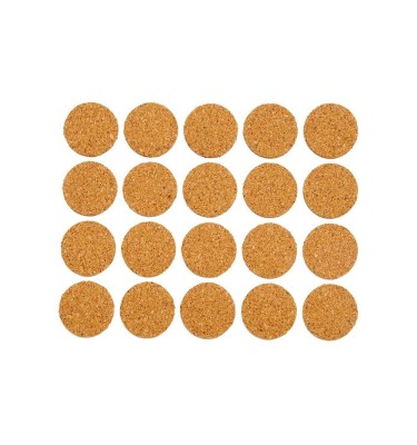 Podkładki korkowe fi 20 mm 74802 Vorel