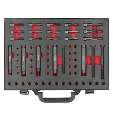 ZESTAW NAPRAWCZY GWINTÓW ŚWIEC ŻAROWYCH 68 ELEMENTÓW