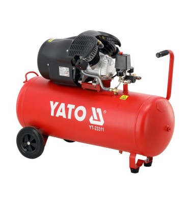 KOMPRESOR OLEJOWY DWA CYLINDRY 100L SPRĘŻARKA POWIETRZA 412L/MIN 8BAR