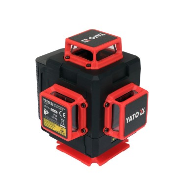 LASER SAMOPOZIOMUJĄCY ZIELONY A+ 16 LINIOWY 4D Z AKCESORIAMI W WALIZCE