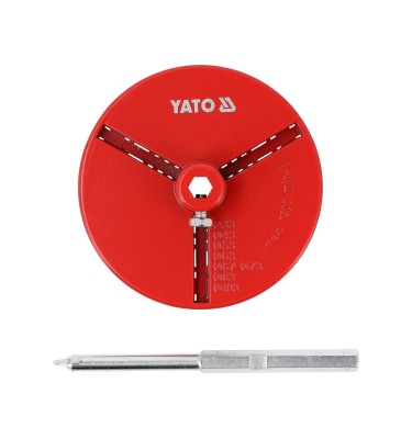 TALERZ MOCUJĄCY Z WIERTŁEM DO OTWORNIC WOLFRAMOWYCH 33-103MM