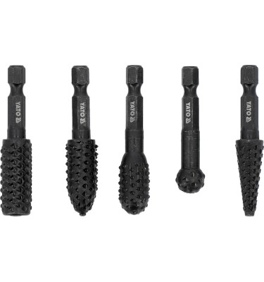 ZESTAW FREZÓW DO DREWNA 5 SZT.HEX