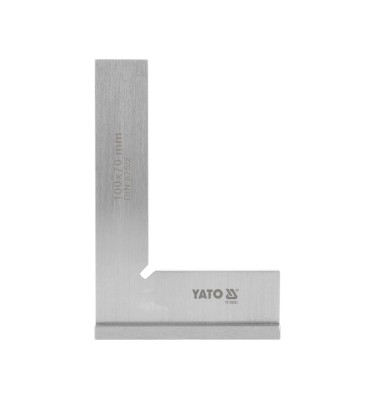 KĄTOWNIK ŚLUSARSKI ZE STOPKĄ 100X70 MM