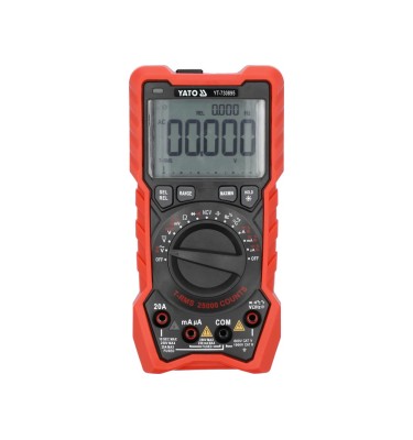 MIERNIK MULTIMETR CYFROWY TRUE RMS AC+DC LCD 25000 W ETUI