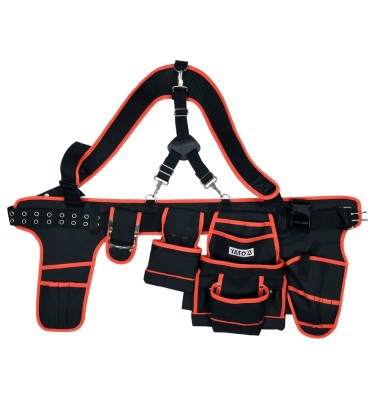 PAS NARZĘDZIOWY NA SZELKACH Z DWIEMA KABURAMI YT-74071 YATO