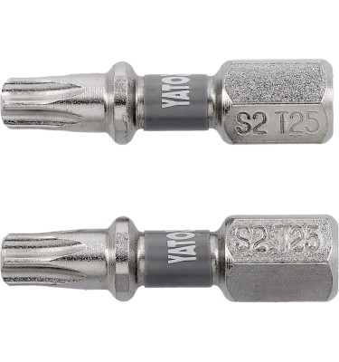 BITY 1/4"X25 MM T25 2 SZT
