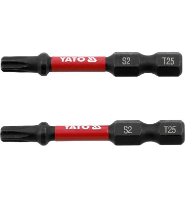 BITY UDAROWE 1/4"X50 MM T25 2 SZT