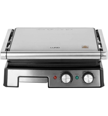 GRILL ELEKTRYCZNY 2000W, 29,5X24CM, TIMER Lund