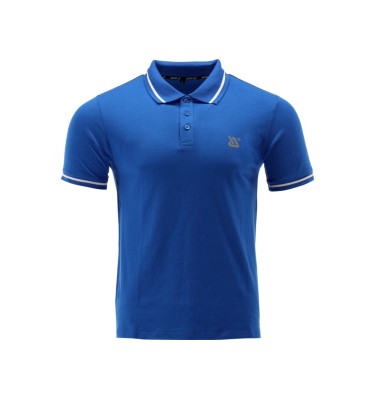 KOSZULKA POLO SOFT NIEBIESKA M