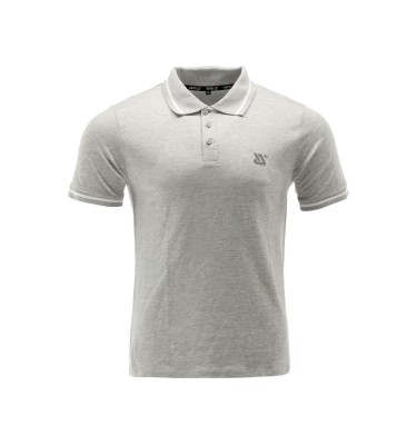 KOSZULKA POLO SOFT SZARY MELANŻ M