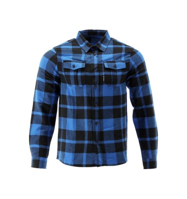 KOSZULA FLANELOWA NIEBIESKA XL