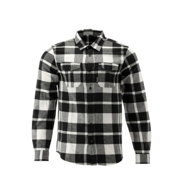 KOSZULA FLANELOWA BIAŁA 3XL