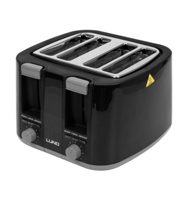 TOSTER 1300-1500W CZARNY Lund 67501