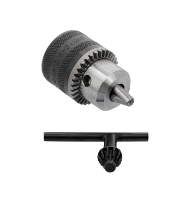 UCHWYT WIERTARSKI Z KLUCZEM, 10MM,3/8"