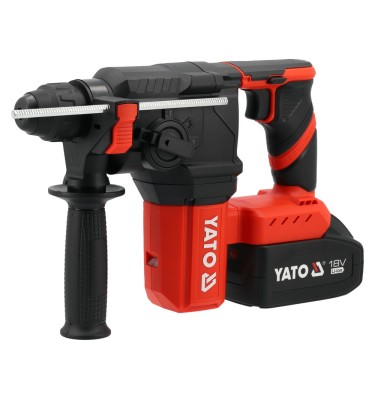 MŁOTOWIERTARKA BEZSZCZOTKOWA AKUMULATOROWA 18V SDS PLUS 2,5J 2x4Ah WALIZKA