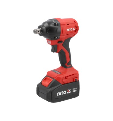 KLUCZ UDAROWY AKUMULATOROWY BEZSZCZOTKOWY 18V 350Nm 2x4Ah ŁADOWARKA