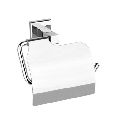 UCHWYT Z KLAPKĄ NA PAPIER TOALETOWY QUAD CHROM Fala 69315